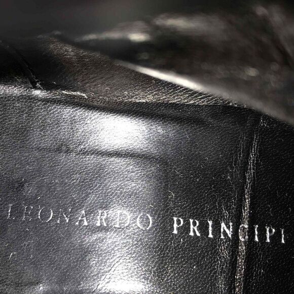 Leonardo Principi Brown Italian Boots - Picture 7 of 8